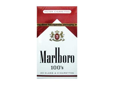 万宝路100s美国免税版价格表图一览表 万宝路100s美国免税版多少钱一包？