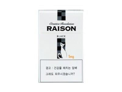 RAISON(black korea 1mg)香烟价格表2025 RAISON(black korea 1mg)多少钱一包？