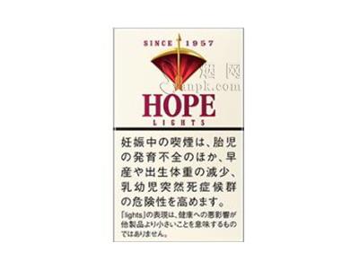 希望(硬红淡味日本免税版)价格表和图片 希望(硬红淡味日本免税版)香烟价格表2025 