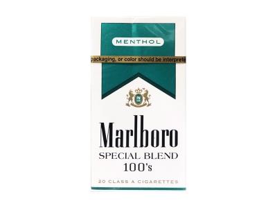 万宝路美产薄荷 Special Blend 100S香烟价格表2024 万宝路美产薄荷 Special Blend 100S价钱批发 
