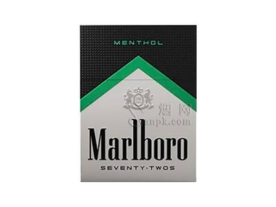万宝路黑薄荷醇72S美版批发价格是多少？万宝路黑薄荷醇72S美版多少钱一盒？
