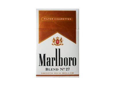 万宝路BLEND No.27价格表图一览表 万宝路BLEND No.27价格表图一览表 