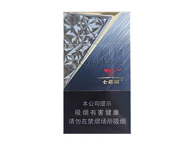 七匹狼银细支价格表和图片七匹狼银细支香烟价格表2024 