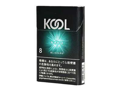 KOOL(NANO BLIZZRD MENTHOL 8mg细支日版)2026最新价格，KOOL(NANO BLIZZRD MENTHOL 8mg细支日版)价格表和图片