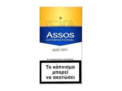 阿索斯金100S希腊版香烟价格表2026， 阿索斯金100S希腊版价格参数