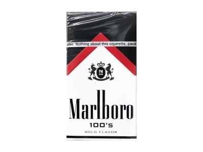 万宝路(美税硬黑100S)价钱批发，万宝路(美税硬黑100S)参数详情